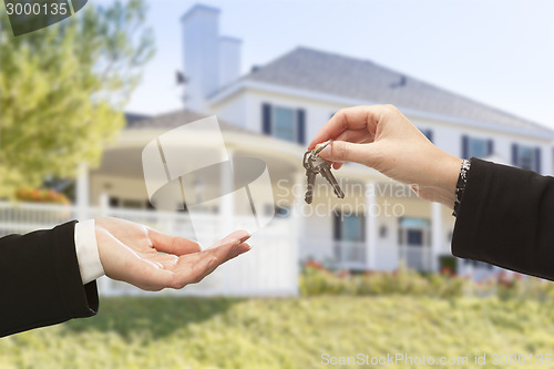 Image of Handing Over The Keys and New House