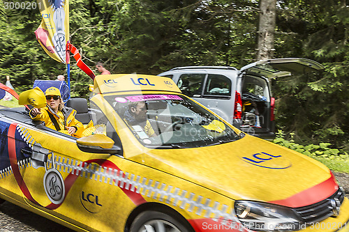 Image of LCL Car During Publicity Caravan