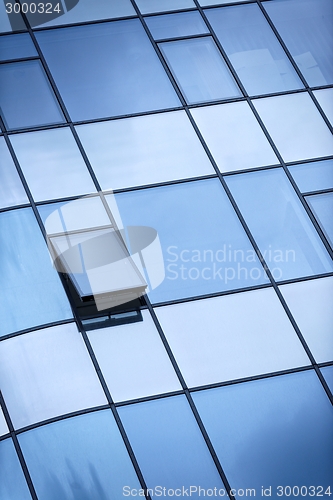 Image of Abstract picture of a modern building