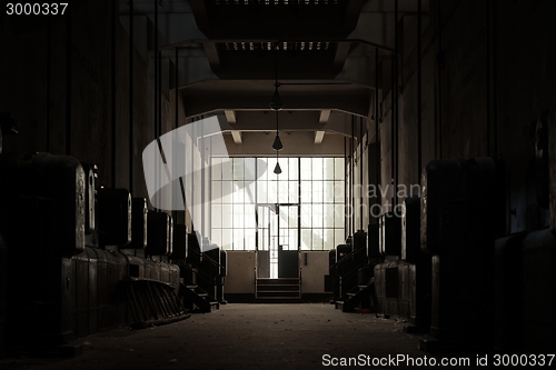 Image of Dark and abandoned place