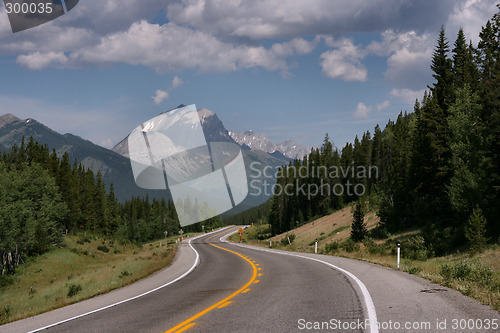 Image of Mountain road in Canada