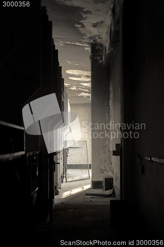 Image of Dark and abandoned place