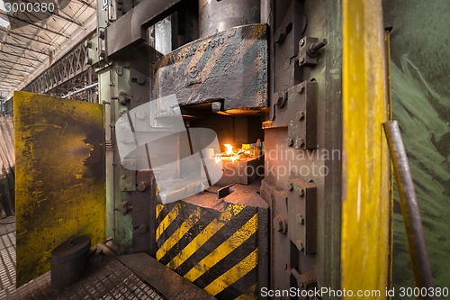 Image of Hot iron in smeltery