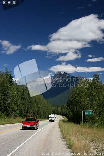 Image of Rocky Mountains road