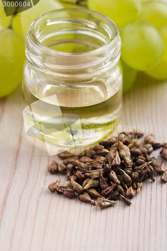 Image of grape seed oil 