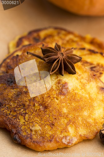 Image of Pumpkin Fritters with cinnamon