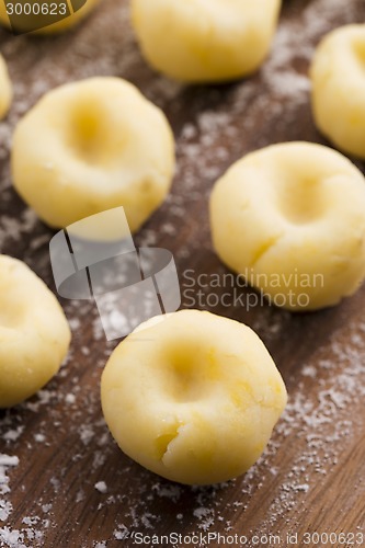 Image of Traditional Polish Silesian noodles before boiling 