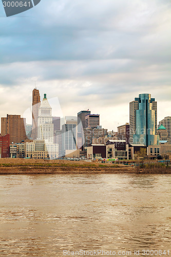 Image of Cincinnati downtown overview