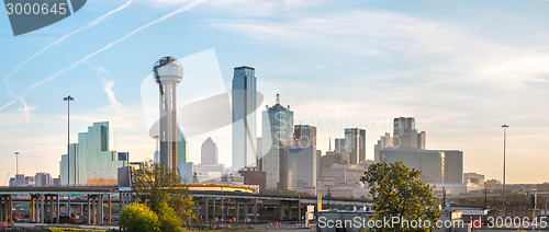 Image of Panoramic overview of downtown Dallas