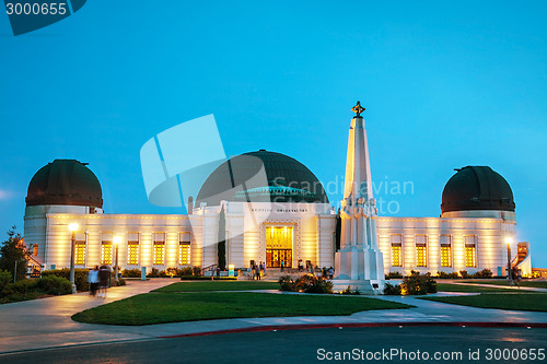 Image of Griffith observatory in Los Angeles