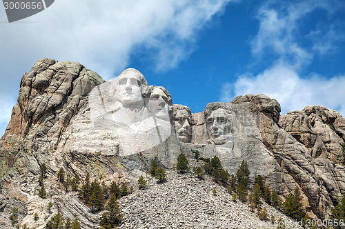 Image of Mount Rushmore monument in South Dakota