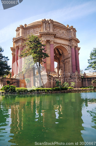 Image of The Palace of Fine Arts in San Francisco