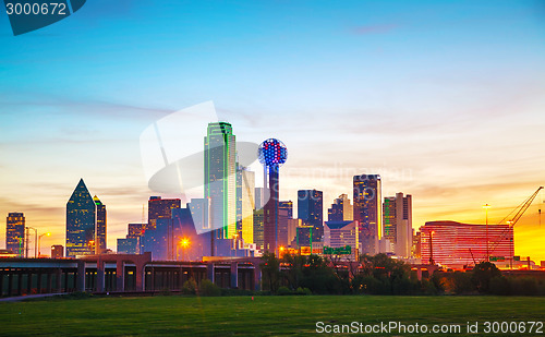 Image of Overview of downtown Dallas