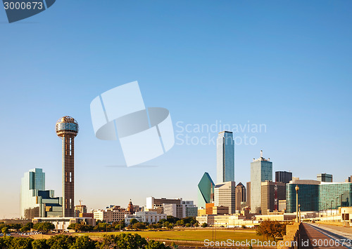 Image of Overview of downtown Dallas