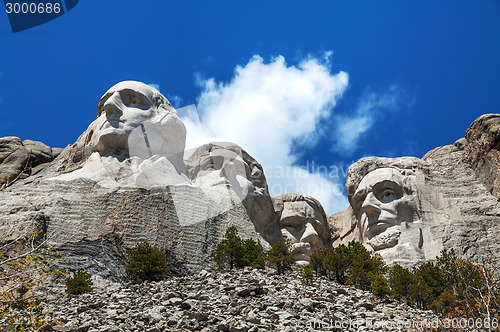 Image of Mount Rushmore monument in South Dakota