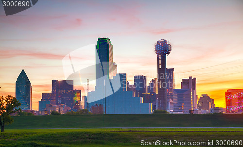 Image of Overview of downtown Dallas