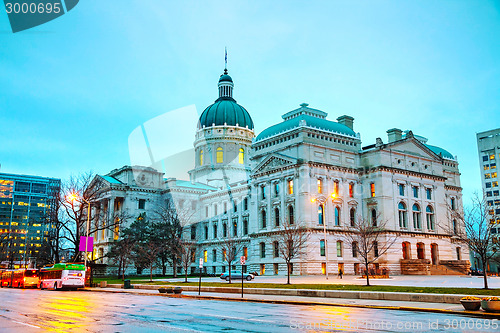 Image of Indiana state capitol building