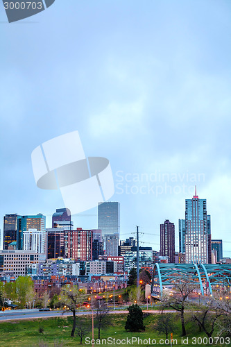 Image of Downtown Denver cityscape