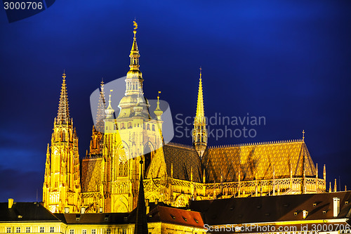 Image of The Prague castle close up