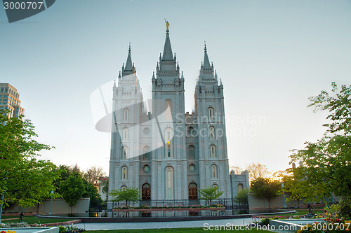 Image of Mormons Temple in Salt Lake City, UT