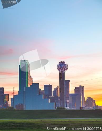 Image of Overview of downtown Dallas