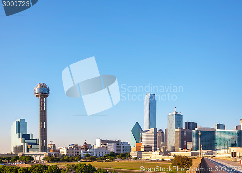 Image of Overview of downtown Dallas