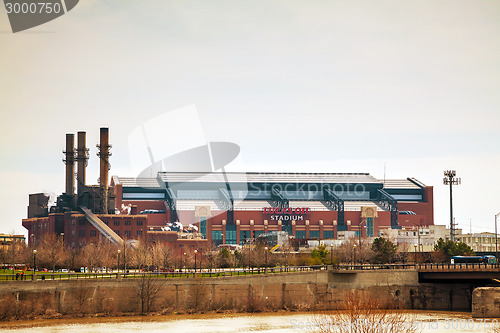 Image of Lucas Oil Stadium in Indianapolis