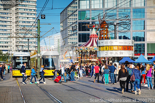 Image of Alexanderplatz square in Berlin, Germany