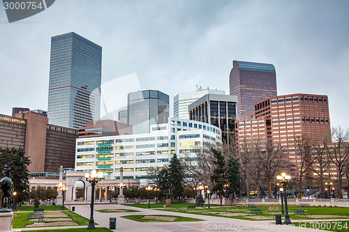 Image of Downtown Denver cityscape