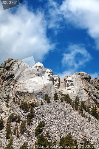 Image of Mount Rushmore monument in South Dakota