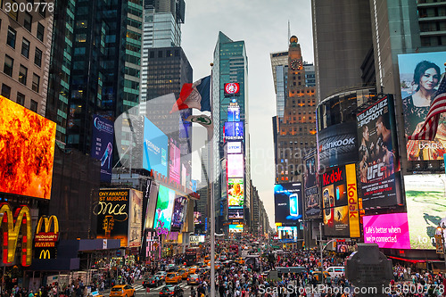 Image of Times square in New York City