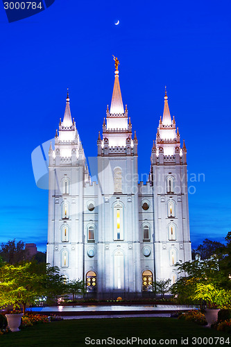 Image of Mormons Temple in Salt Lake City, UT