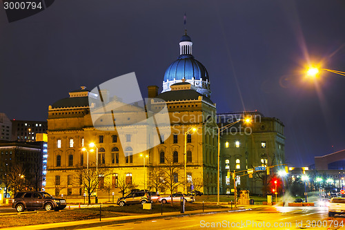 Image of Indiana state capitol building