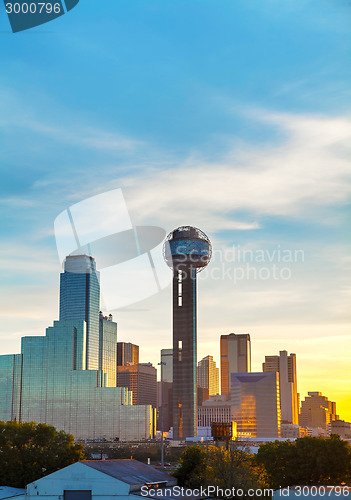 Image of Overview of downtown Dallas