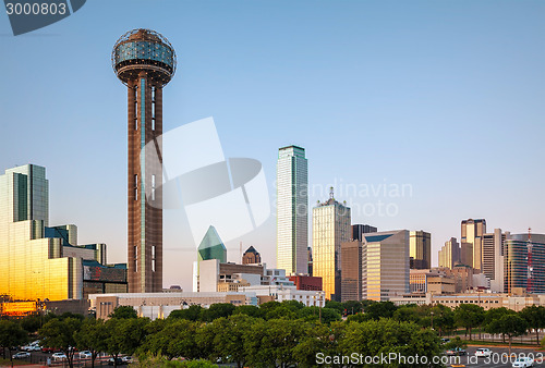 Image of Overview of downtown Dallas