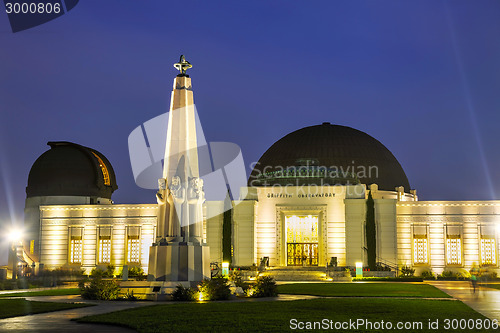 Image of Griffith observatory in Los Angeles