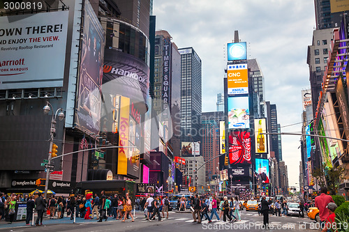 Image of Times square in New York City
