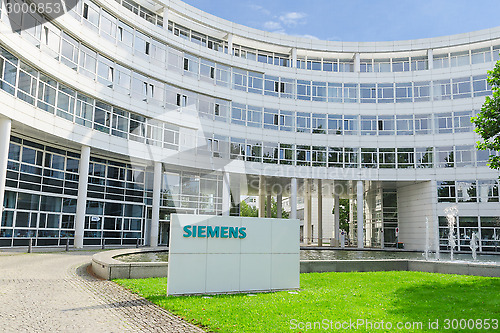 Image of New headquarters office building of Hi-Tech company Siemens AG