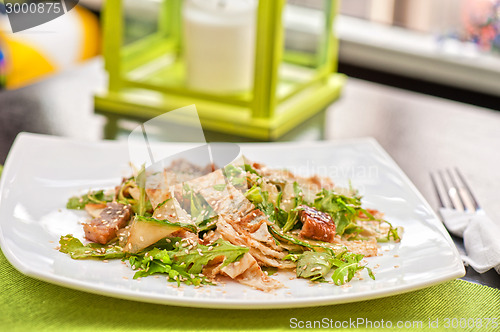 Image of Salad with smoked eel