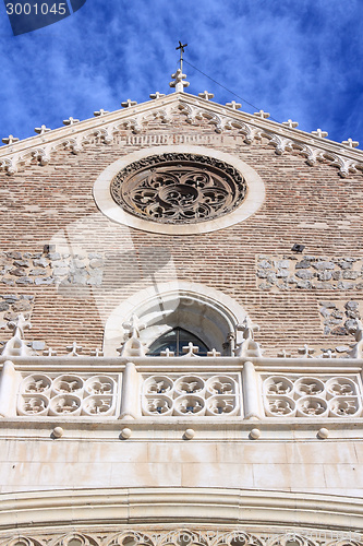 Image of Madrid Gothic church