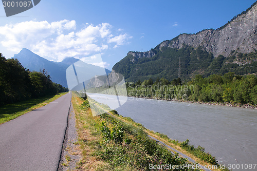 Image of Bicycle path in Switzerland