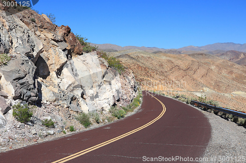 Image of Road in Mojave Desert