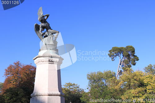 Image of Fallen angel in Madrid