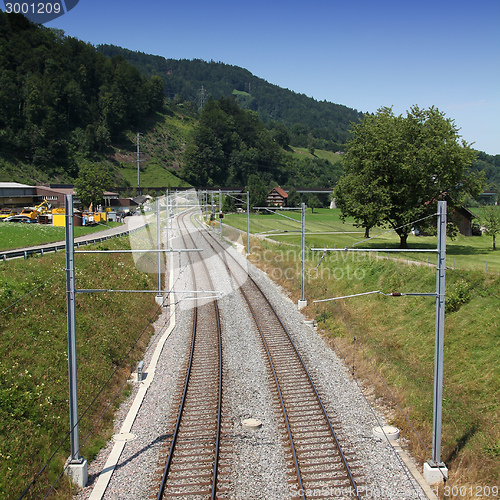 Image of Railroad in mountains