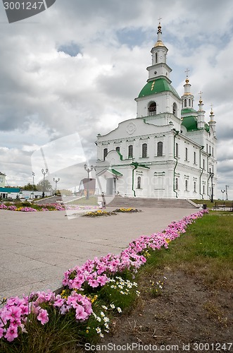 Image of Sretensky cathedral in Yalutorovsk. Russia