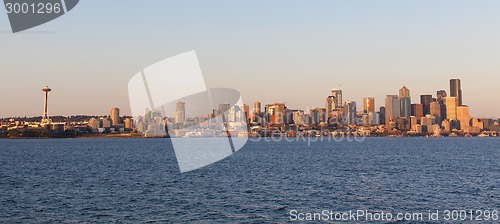 Image of seattle at sunset