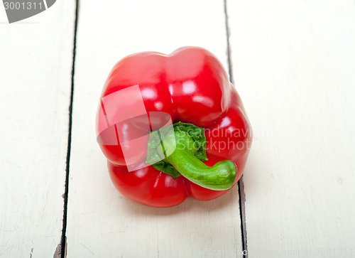 Image of fresh red bell peppers