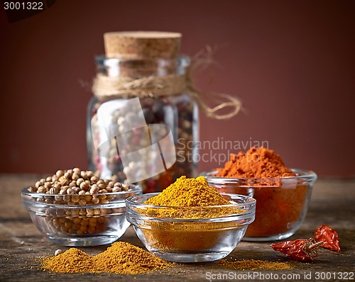 Image of various spices