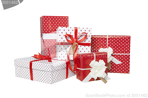 Image of Xmas Presents isolated