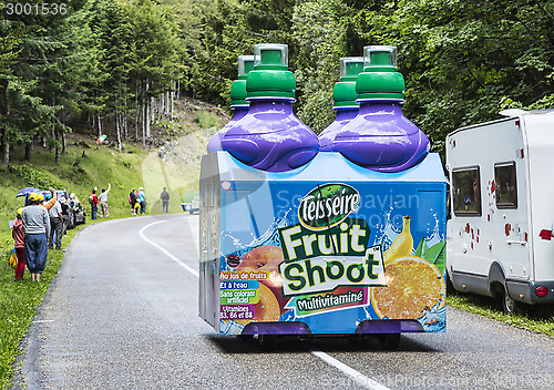 Image of Teisseire Vehicle During Le Tour de France 2014